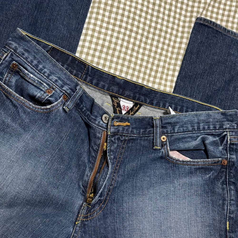 Lucky brand vintage straight jeans mens size 33 - Picture 3 of 5